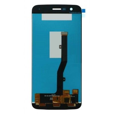 Lcd With Touch Screen For Zte Blade V8 Lite Silver By - Maxbhi Com