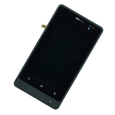 LCD with Touch Screen for Sony Ericsson Xperia advance ST27i - Black