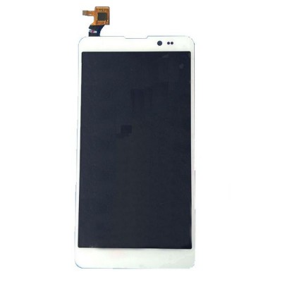 Lcd With Touch Screen For Thl T200 White By - Maxbhi Com