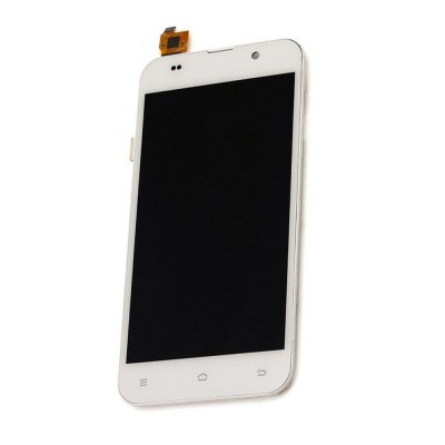 LCD with Touch Screen for Zopo C3 - White