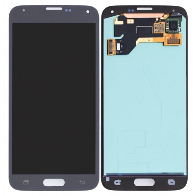 Lcd With Touch Screen For Samsung Galaxy S5 Duos Black By - Maxbhi Com