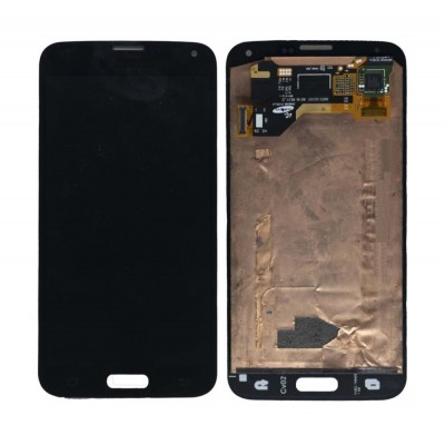 Lcd With Touch Screen For Samsung Galaxy S5 Octacore Blue By - Maxbhi Com