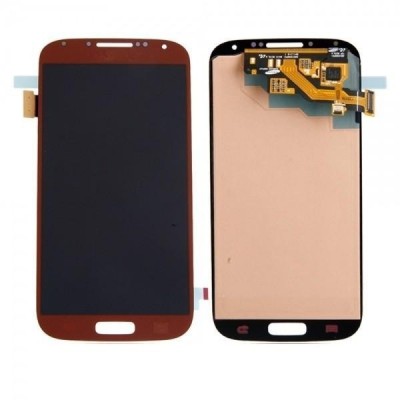 Lcd With Touch Screen For Samsung I9505 Galaxy S4 Red By - Maxbhi Com