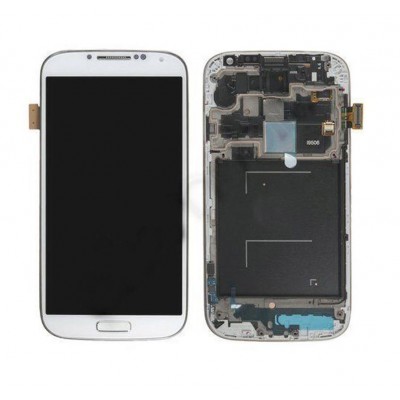 Lcd With Touch Screen For Samsung I9506 Galaxy S4 White By - Maxbhi Com