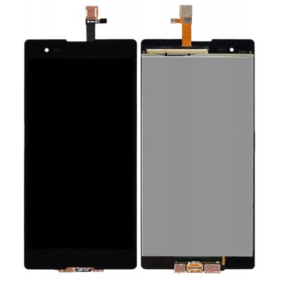 Display for Sony Ericsson Xperia T2 Ultra D5306 Black (Combo Folder) by Maxbhi.com