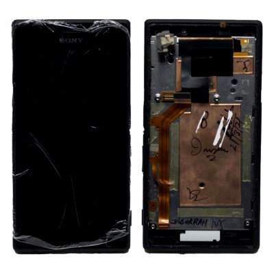 Lcd With Touch Screen For Sony Xperia M2 Aqua Black By - Maxbhi Com
