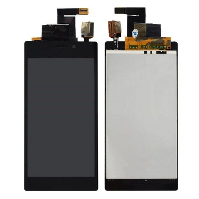 Lcd With Touch Screen For Sony Xperia M2 Dual D2302 Black By - Maxbhi Com