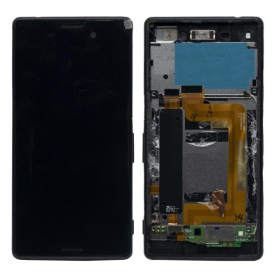 Lcd With Touch Screen For Sony Xperia M4 Aqua Dual 16gb Black By - Maxbhi Com