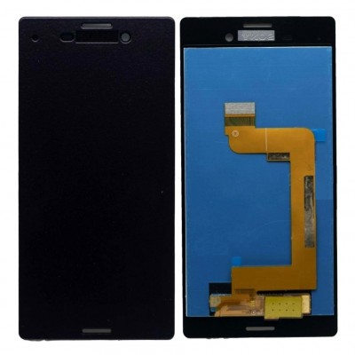Lcd With Touch Screen For Sony Xperia M4 Aqua Dual 8gb Black By - Maxbhi Com