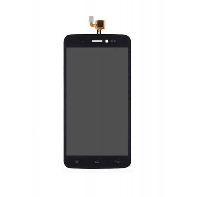 Lcd With Touch Screen For Wiko Lenny Black By - Maxbhi.com