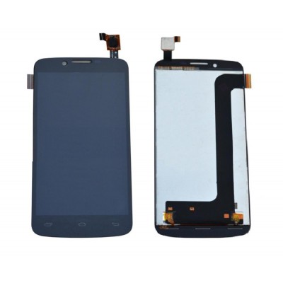 Lcd With Touch Screen For Xolo Q1000s Black By - Maxbhi Com
