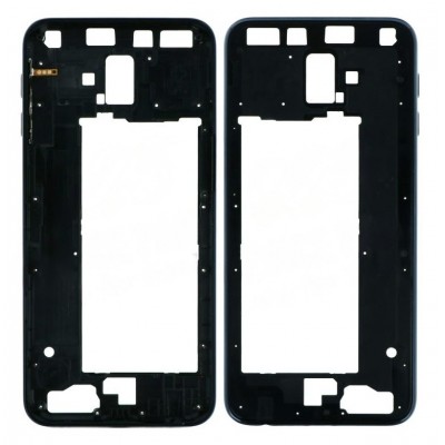 Middle Frame Ring Only For Samsung Galaxy J6 Plus Grey By - Maxbhi Com