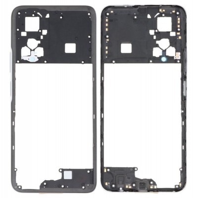 Middle Frame Ring Only For Honor X7 Silver By - Maxbhi Com