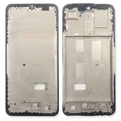 Lcd Frame Middle Chassis For Vivo Y55s 2023 White By - Maxbhi Com