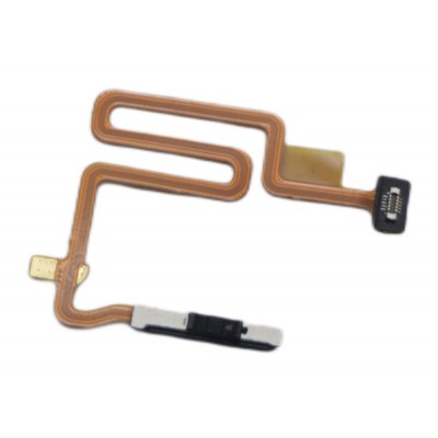 Fingerprint Sensor Flex Cable For Realme 8s 5g Black By - Maxbhi Com