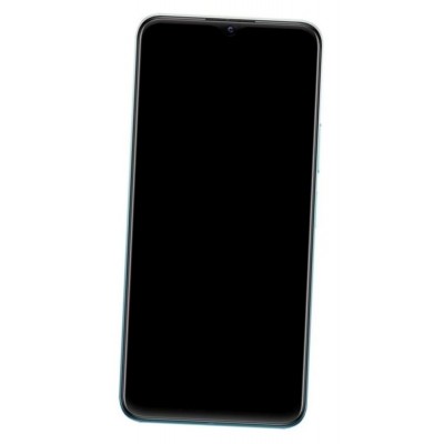 Lcd Frame Middle Chassis For Vivo Iqoo U5x Light Blue By - Maxbhi Com