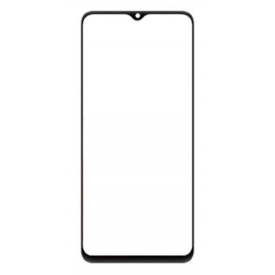 Replacement Front Glass For Vivo Iqoo U5x Black By - Maxbhi Com