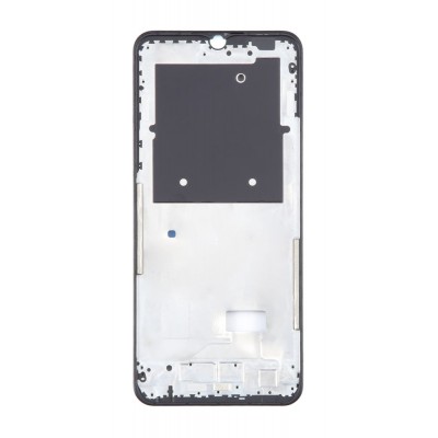 Lcd Frame Middle Chassis For Vivo Y35 5g White By - Maxbhi Com