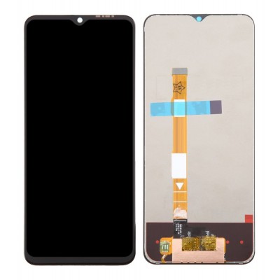 Lcd With Touch Screen For Vivo Y35 5g Black By - Maxbhi Com