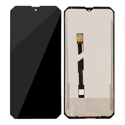 Lcd With Touch Screen For Blackview Oscal S80 White By - Maxbhi Com
