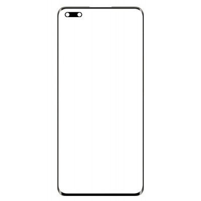 Replacement Front Glass For Huawei Nova 11 Pro Black By - Maxbhi Com