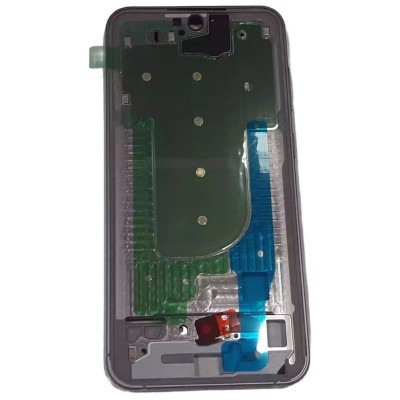 Lcd Frame Middle Chassis For Samsung Galaxy S23 Fe 5g White By - Maxbhi Com