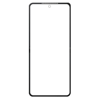 Replacement Front Glass For Oppo Find N3 Flip White By - Maxbhi Com