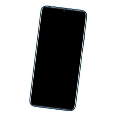 Camera Lens Glass with Frame for Honor Play 5T Youth Blue