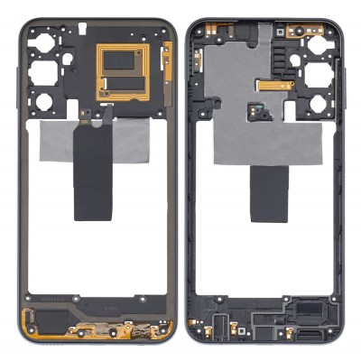 Middle Frame Ring Only For Samsung Galaxy A24 4g Blue By - Maxbhi Com