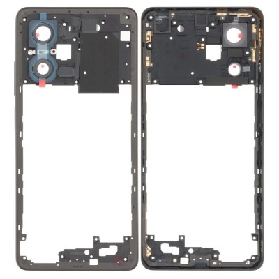 Middle Frame Ring Only For Xiaomi Poco X5 Pro 5g Black By - Maxbhi Com