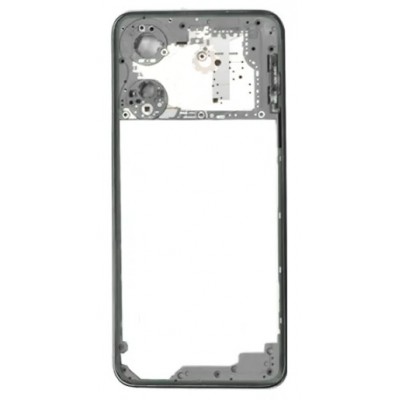 Middle Frame Ring Only For Oppo A58 White By - Maxbhi Com