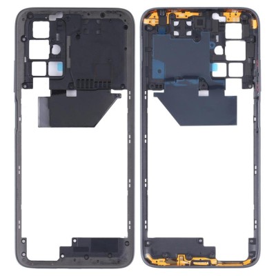 Middle Frame Ring Only For Xiaomi Redmi 10 Black By - Maxbhi Com