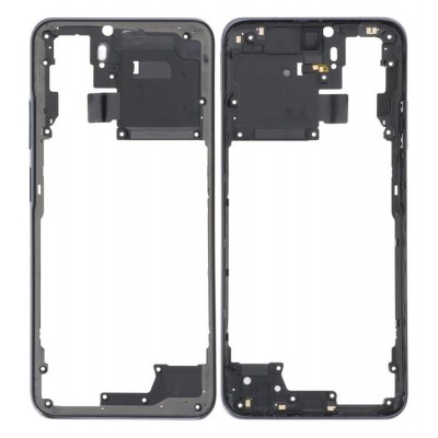 Middle Frame Ring Only For Xiaomi Poco M5s Grey By - Maxbhi Com