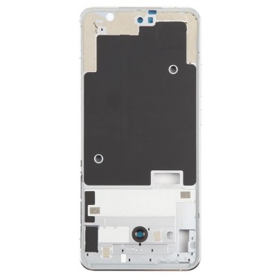 Lcd Frame Middle Chassis For Nokia X30 White By - Maxbhi Com