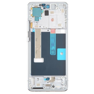Lcd Frame Middle Chassis For Nokia X30 White By - Maxbhi Com