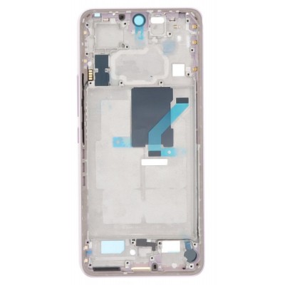 Lcd Frame Middle Chassis For Xiaomi 12 Lite 5g Pink By - Maxbhi Com