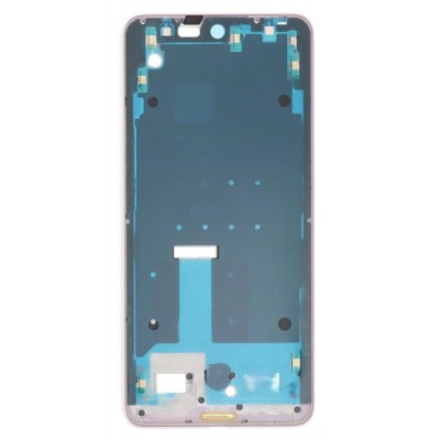 Lcd Frame Middle Chassis For Xiaomi 12 Lite 5g Pink By - Maxbhi Com