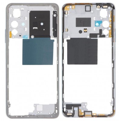 Middle Frame Ring Only For Xiaomi Redmi Note 11s 5g White By - Maxbhi Com