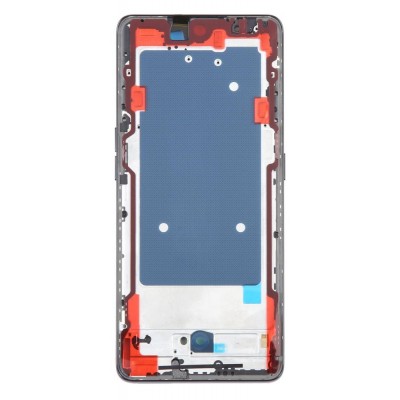 Lcd Frame Middle Chassis For Oppo A1 Pro Black By - Maxbhi Com