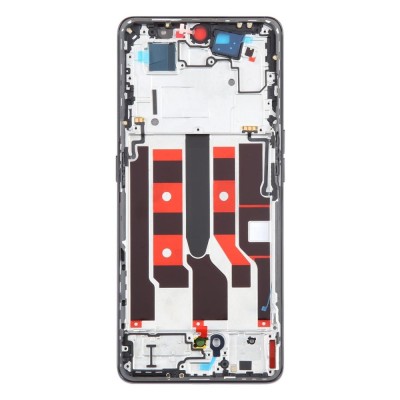 Lcd Frame Middle Chassis For Oppo A1 Pro Black By - Maxbhi Com