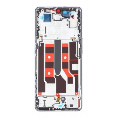 Lcd Frame Middle Chassis For Oppo A1 Pro Blue By - Maxbhi Com