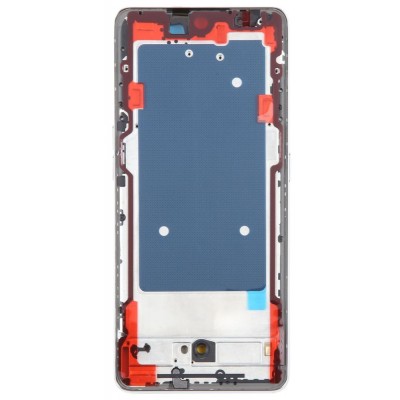 Lcd Frame Middle Chassis For Oppo A1 Pro Gold By - Maxbhi Com