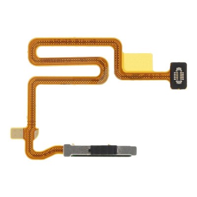 Fingerprint Sensor Flex Cable For Oppo A73 5g Black By - Maxbhi Com