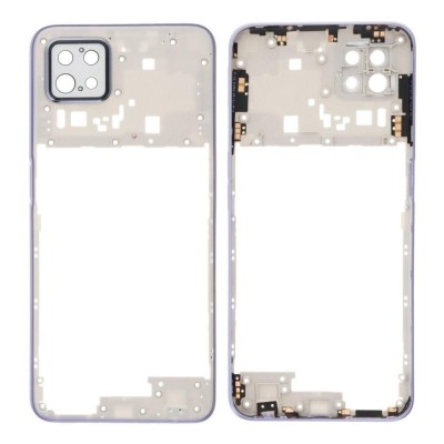 Middle Frame Ring Only For Oppo A73 5g White By - Maxbhi Com