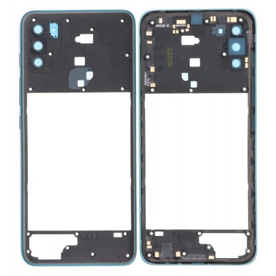 Middle Frame Ring Only For Motorola Moto G50 White By - Maxbhi Com