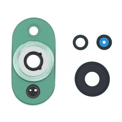 Camera Lens Glass With Frame For Huawei Nova 11 Pro Green By - Maxbhi Com