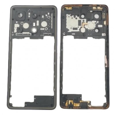 Middle Frame Ring Only For Infinix Note 30 Pro Gold By - Maxbhi Com