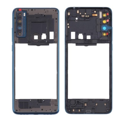 Middle Frame Ring Only For Tcl 20 Se Black By - Maxbhi Com