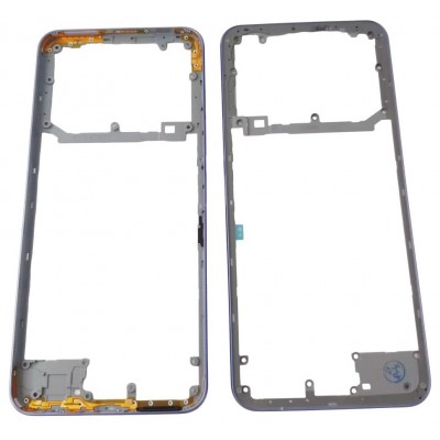 Middle Frame Ring Only For Vivo Y17s Purple By - Maxbhi Com