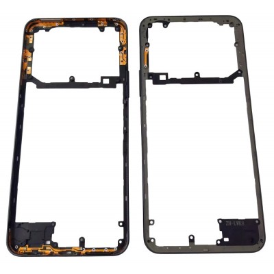 Middle Frame Ring Only For Vivo Y17s White By - Maxbhi Com